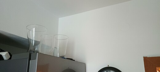 Kuchyně po výmalbě rodinného domu Zlín