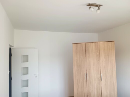 Ložnice po výmalbě bytu 2+kk Zlín Malenovice