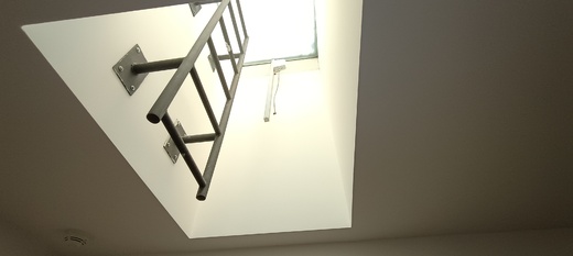 Výmalba světlíku v domě SVJ Zlín Podlesí